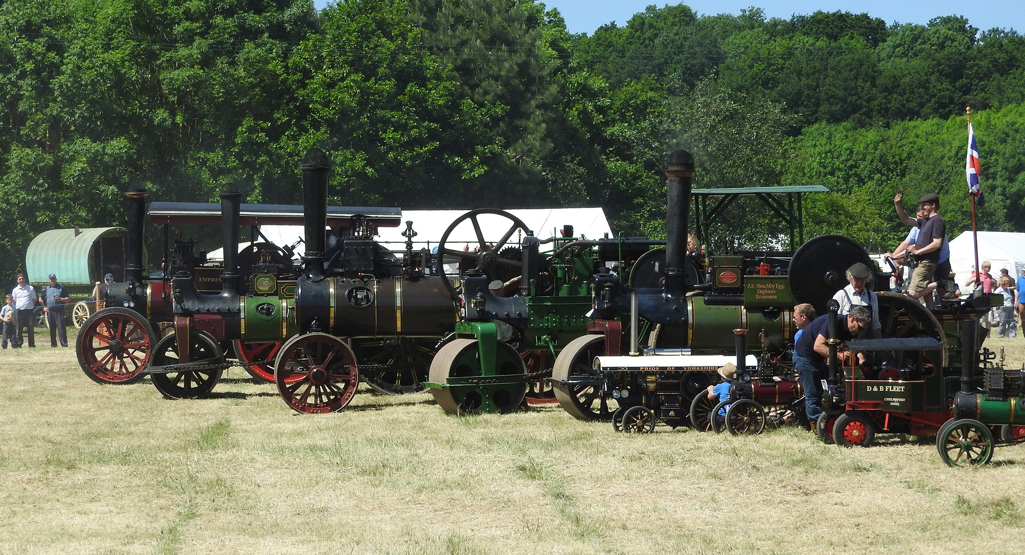 Old Time Rally 2015, Aldham, Essex